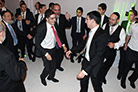 No Casamento de Avraham e Mazal Dayan